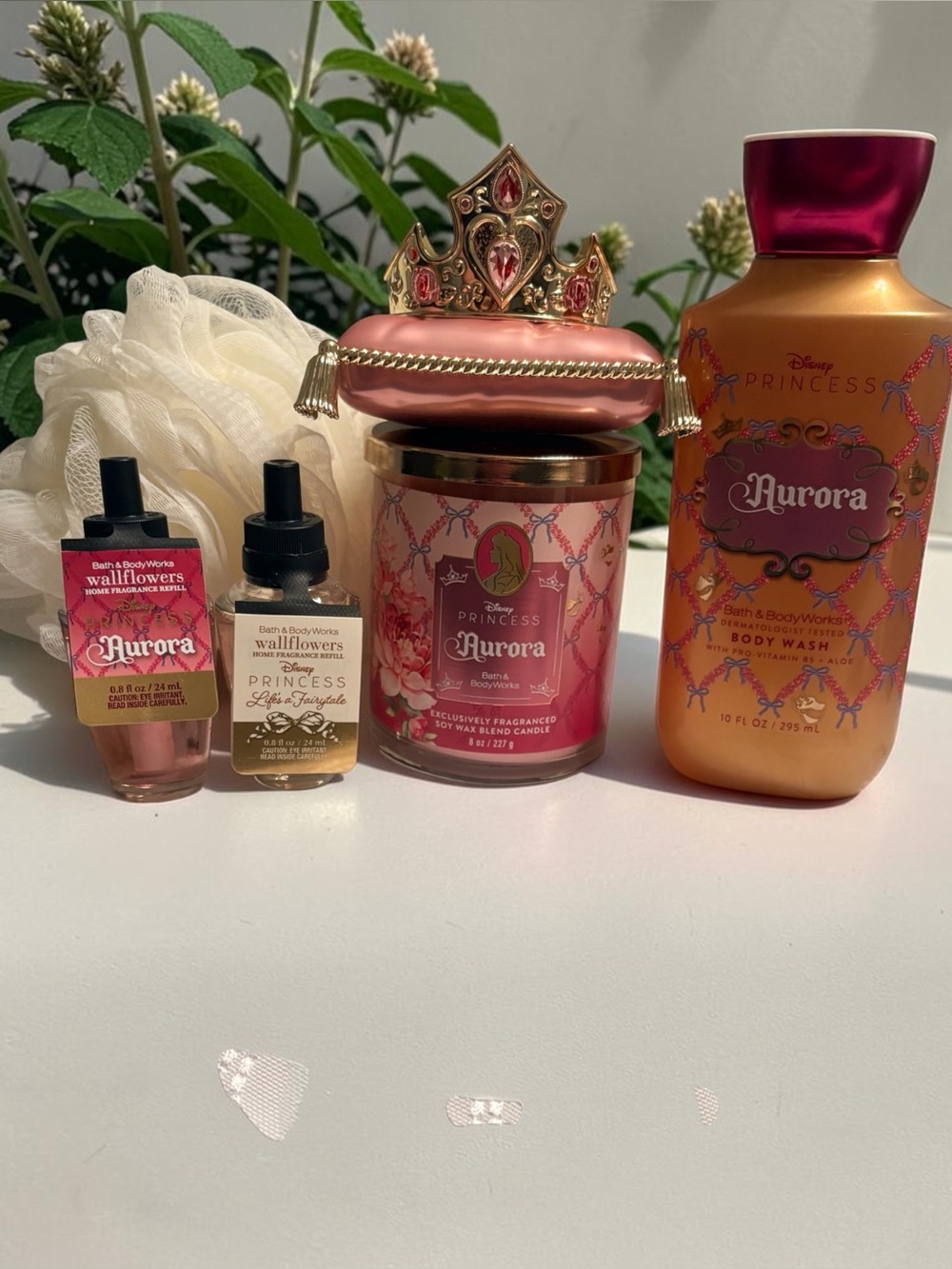 NWT Disney X Bath & Body Works 6Pc Aurora Fragrance Set - Picture 11 of 11